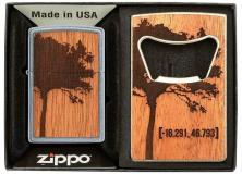 Zapalniczka Zippo Woodchuck and Bottle Opener 49066