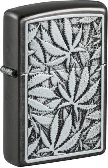 Zapalniczka Zippo Cannabis Leaves Emblem 48123
