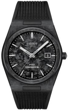 Zegarek Tissot PRX Automatic Carbon T137.907.97.201.00
