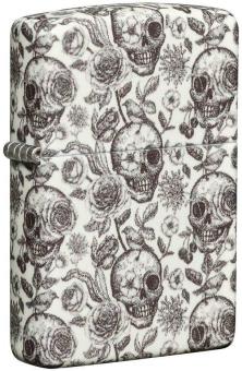 Zapalniczka Zippo Skeleton Design Glow in The Dark 49458