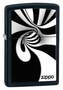 Zapalniczka Zippo Spiral Black and White 26452