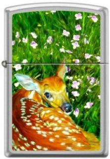 Zapalniczka Zippo Fawn Deer Flower Bed 4366 