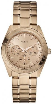 Zegarek Guess Feminine Dress Rose Gold U13623L1