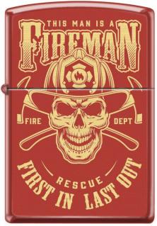 Zapalniczka Zippo Fireman Skull 3363