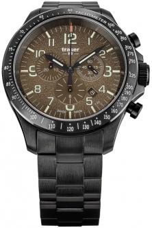 Zegarek P67 Officer Pro Chronograph Khaki Steel 109460