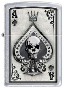 Zapalniczka Zippo Ace Skull Card 4858