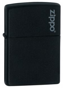 Zapalniczka Zippo Black Matte w/Zippo Logo 26092