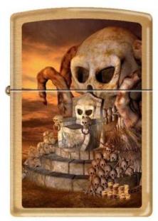 Zapalniczka Zippo Skull Throne 0090