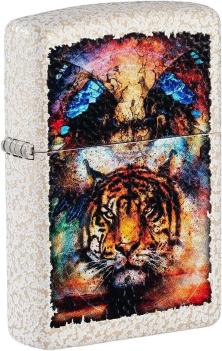 Zapalniczka Zippo Psychedelic Tiger Design Mercury Glass 49579