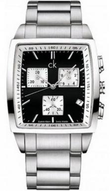 Zegarek Calvin Klein Bold Square Chrono K3037175 