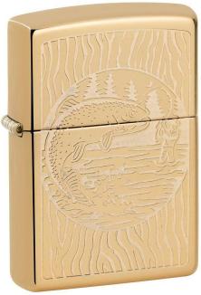 Zapalniczka Zippo Fisherman Brass 49610