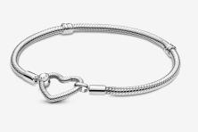 Bransoleta Pandora Moments Heart Closure 599539C00-18