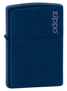 Zapalniczka Zippo Navy Blue Matte Logo Zippo 239ZL