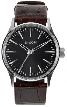 Zegarek Nixon Sentry 38 Leather Brown Gator A377 1887