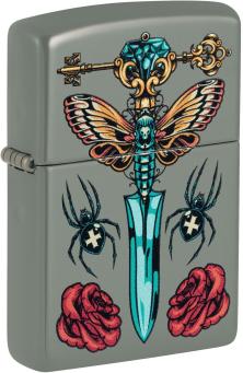 Zapalniczka Zippo Gothic Dagger Spider Butterfly 49860