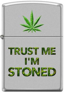 Zapalniczka Zippo Cannabis Trust Me Im Stoned 7798