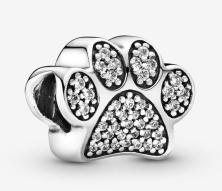 Koralik Pandora Sparkling Paw Print 791714CZ
