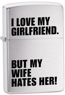 Zapalniczka Zippo Love My Girlfriend 24522