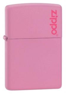 Zapalniczka Zippo Pink Matte W/Logo 238ZL