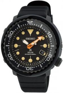 Zegarek Seiko SNE577P1 Prospex Diver Solar Black Series Tuna Limited Edition