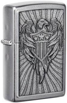 Zapalniczka Zippo Eagle Shield Emblem Design 49450