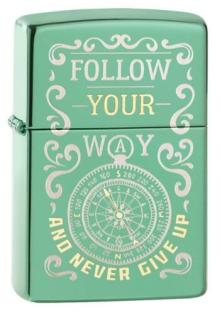 Zapalniczka Zippo Folow Your Way and Never Give Up 49161