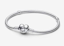 Bransoleta Pandora Moments Heart & Snake 590719-20