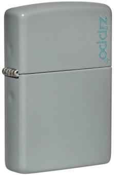 Zapalniczka Zippo Flat Grey Zippo Logo 49452ZL