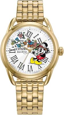 Zegarek Citizen FE7093-57W Eco-Drive Disney Mickey Mouse Flowers