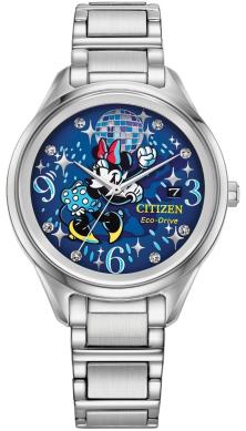 Zegarek Citizen FE6106-52W Eco-Drive Disney Dancing Minnie