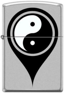 Zapalniczka Zippo Ying Yang Map Pin 0636