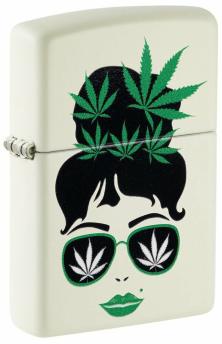 Zapalniczka Zippo Cannabis Sunglasses Glows in the Dark 49837