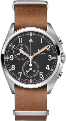 Zegarek Hamilton Khaki Aviation Pilot Pioneer Quartz Chronograph H76522531