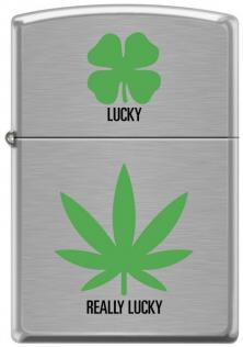 Zapalniczka Zippo Cannabis Really Lucky 6676