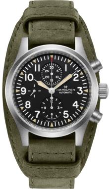 Zegarek Hamilton Khaki Field Automatic Chronograph H71706830