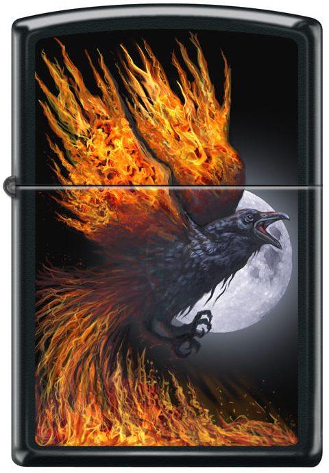 Zapalniczka Zippo Flaming Raven 4835