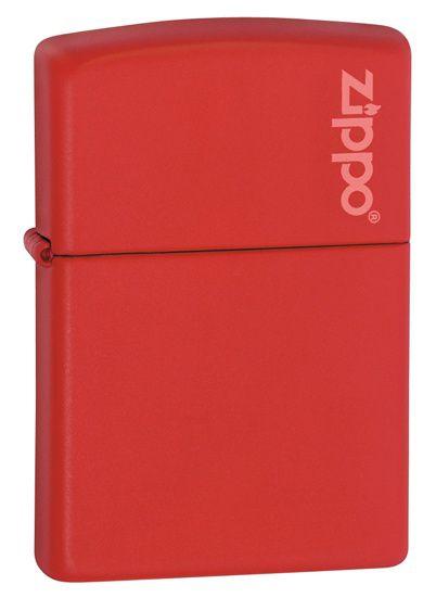Zapalniczka Zippo Red Matte Logo Zippo 26096
