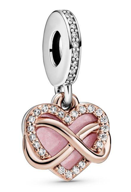 Wisiorek Pandora Sparkling Infinity Heart 788878C01