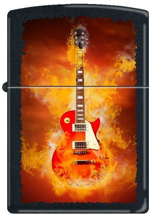 Zapalniczka Zippo Flaming Guitar 0232