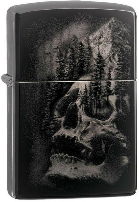 Zapalniczka Zippo Skull Mountain Design 49141