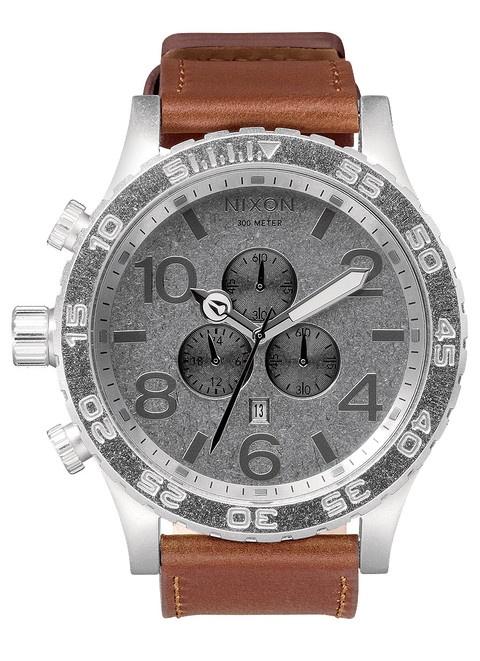 Zegarek Nixon 51-30 Chrono Leather Saddle A124 747