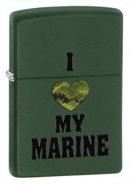 Zapalniczka Zippo I Love My Marine 28338