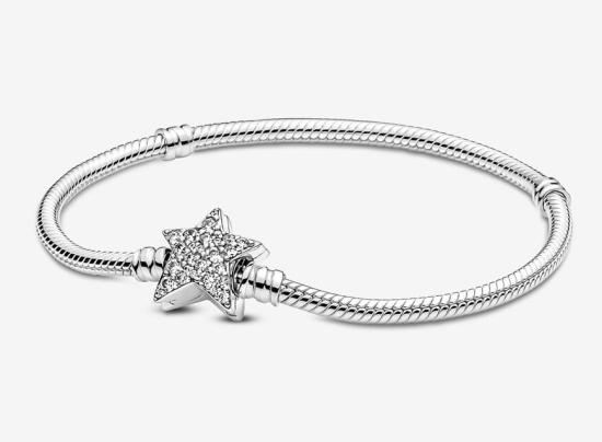 Bransoleta Pandora Moments Asymmetric Star 599639C01-18