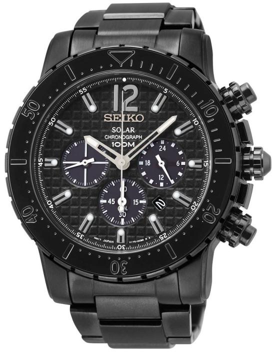 Zegarek Seiko Solar SSC225P1 Chrono