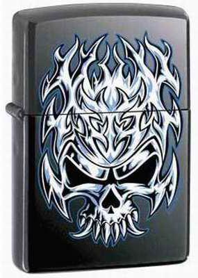 Zapalniczka Zippo Flaming Skull 7058