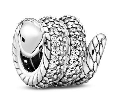 Koralik Pandora Wrapped Snake 799099C01