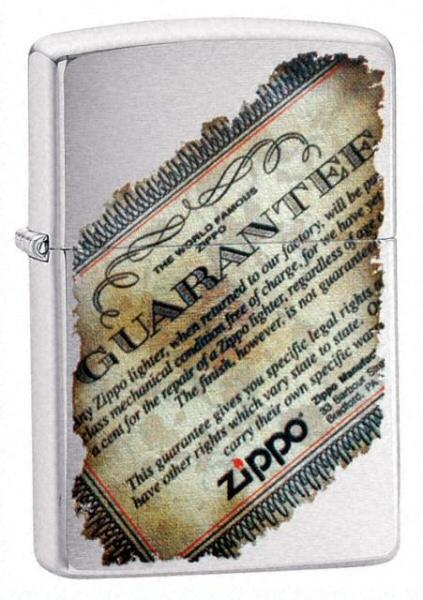 Zapalniczka Zippo Lifetime Guarantee 21473