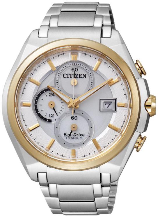 Zegarek Citizen CA0355-58A Chrono Super Titanium 