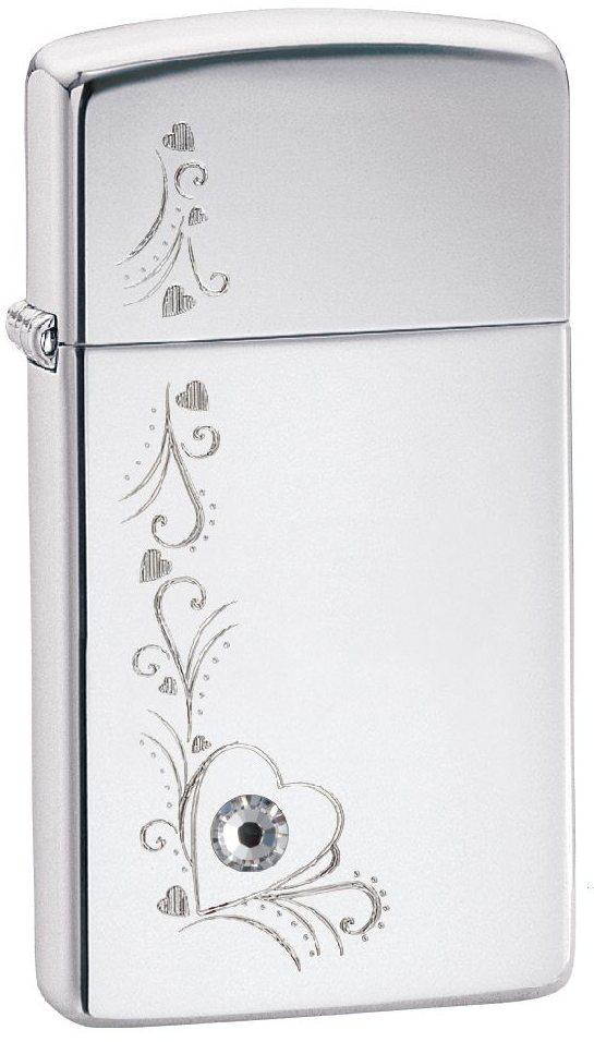Zapalniczka Zippo Slim Bling Heart 22801