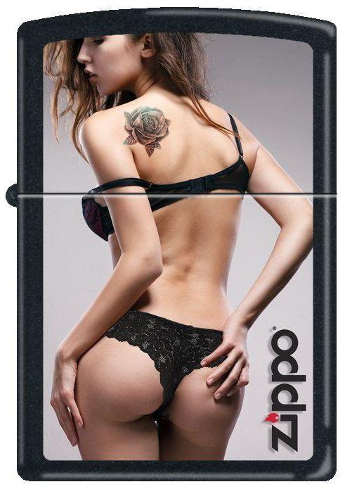 Zapalniczka Zippo Tattoo Girl Logo 3928